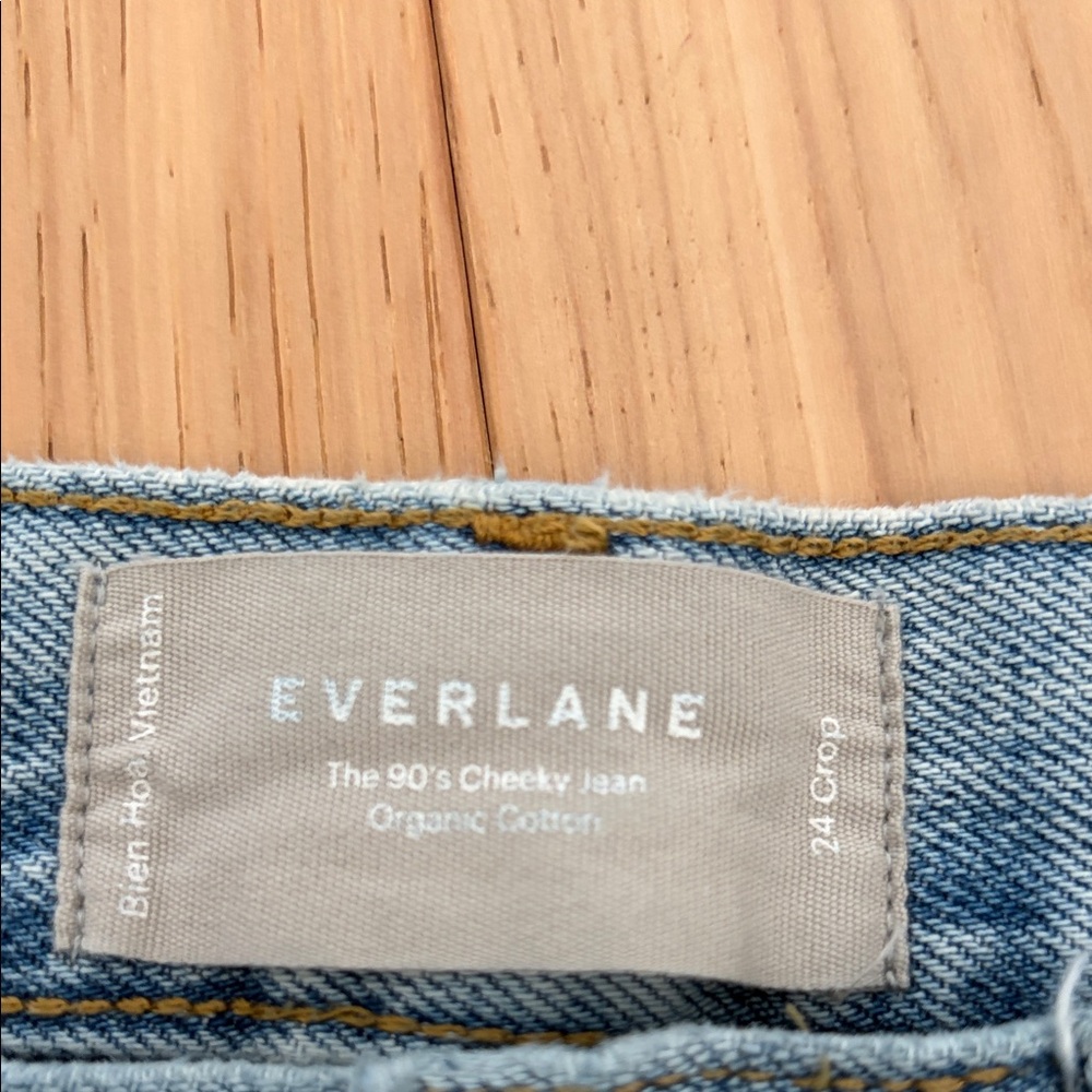 Everlane Blue Cheeky Jean - Picture 4 of 7